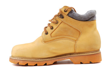 Yellow boots