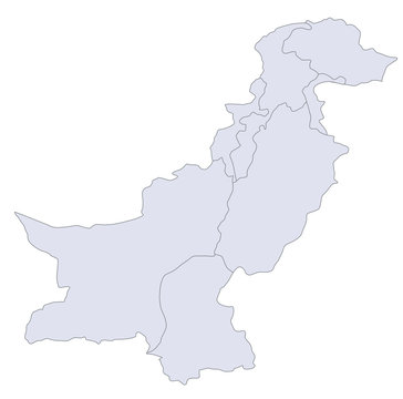 Karte Pakistan