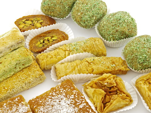 arabische dessert, sweets, laktosefrei und gluteinfrei