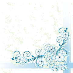 Obraz premium abstract floral background with place for your text