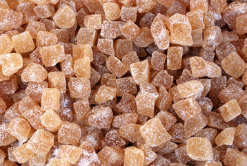 crystallized ginger at the market