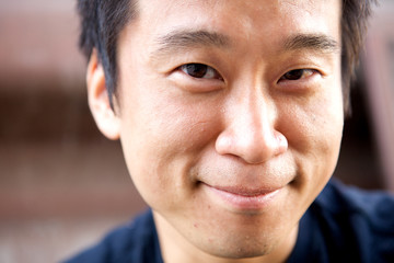 Obraz premium Interestng Asian Man