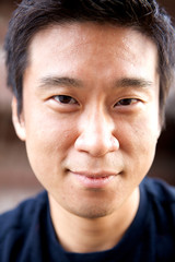 Fototapeta premium Interestng Asian Man