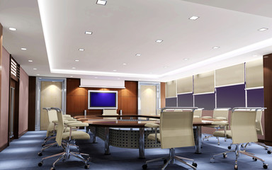3d meeting room