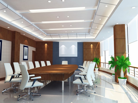 3d meeting room