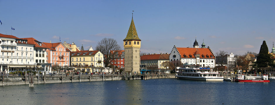 Hafenpromenade in Lindau