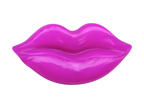 Vector Glossy Lips