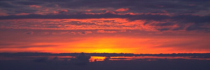 panoramic sundown