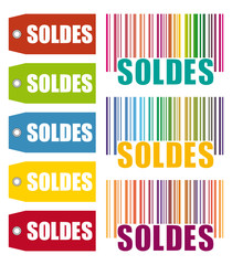 etiquettes soldes
