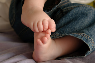 Los pies del bebe