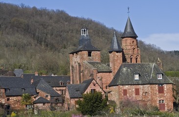 Vue d'ensemble - Collonges la Rouge (Corrèze)