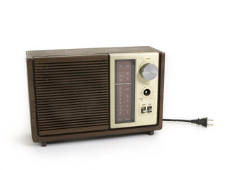 Fototapeta premium vintage radio set