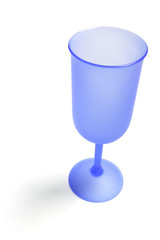 Blue Wine Glass