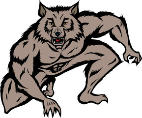 Crouched Werewolf