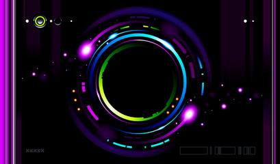 Cool futuristic background