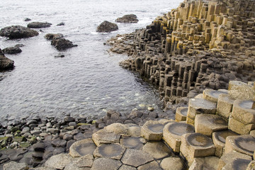Early evening at Giant's Causeway