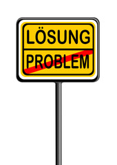 Information als Schild