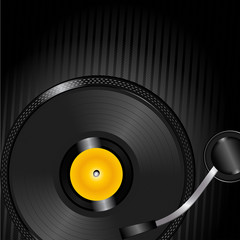 Turntable background