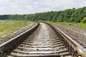 Fototapeta premium railway