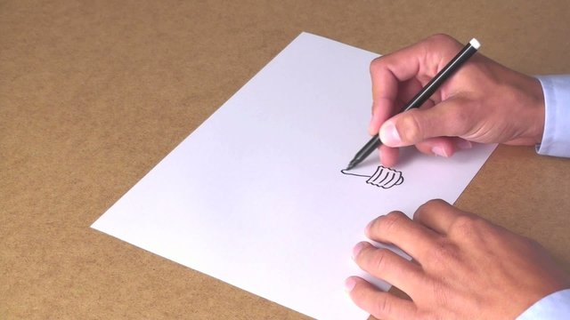 man is getting the big idea
