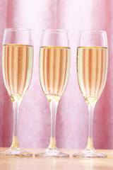 Champagne and glass