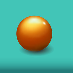 3D Vector Glossy Sphere