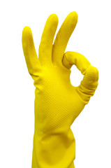 Glove For Cleaning Making