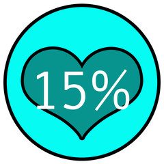15% Rabatt