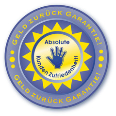 Geld zurück Garantie