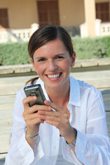 nur noch schnell eine sms....