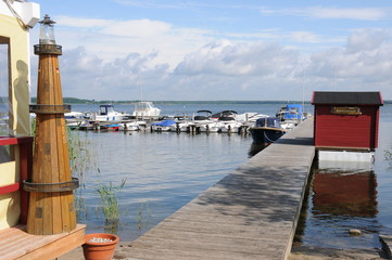 Blick zum Fleesensee