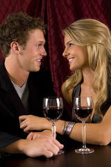 Couple wine