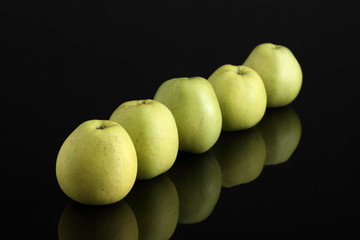 Aepfel,Golden Delicious
