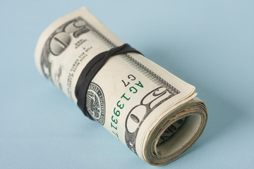 roll of dollars