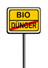 Information als Schild