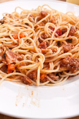 spaghetti bolognese