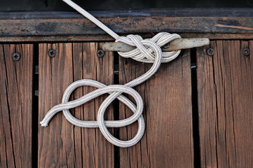 White Boat Rope