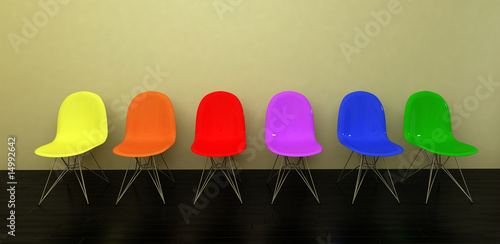 Rainbow Chairs Stock Photo And Royalty Free Images On