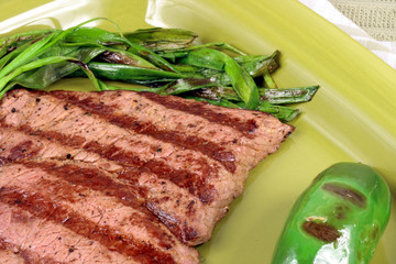 mexican carne asada plate