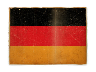 grunge flag of Germany