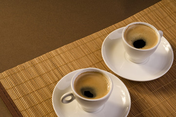 Espresso coffee cups
