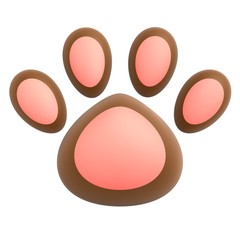 cute pet paw