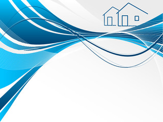header for real estate or construction company presentation