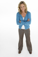 Portrait Of Middle Aged Woman