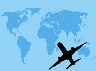 Viaggio aereo © Guilu