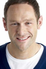 Obraz premium Studio Portrait Of Smiling Man