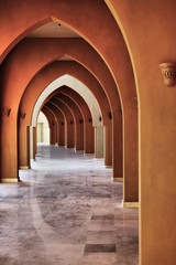 Nubian Style corridor HDR