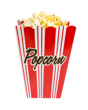 Popcorn with Clipping Path