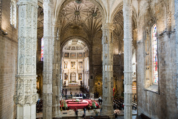 Jeronimos Kloster in Lissabon