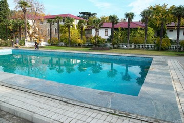 Beautiful swimming pool.
